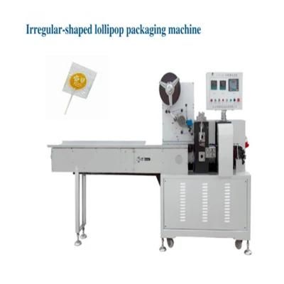 CE Approved Flat Lollipop Candy Forming and Packing Machine