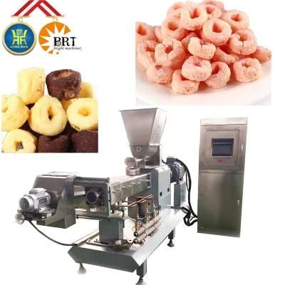 Top Sale Corn Pressure Grain Puff Snack Food Extrusion Machine.