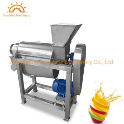 Stainless Steel Apple Processing Onion Fruit Juice Extractor Making Machine