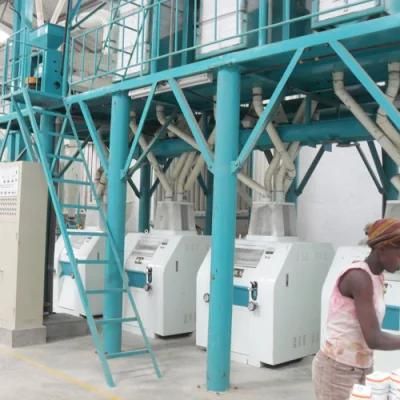 Hongdefa European Standard 50t/24h Maize Mill Machine for Sale