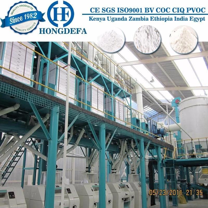 50t European Standard Wheat Flour Milling Machinery Factory