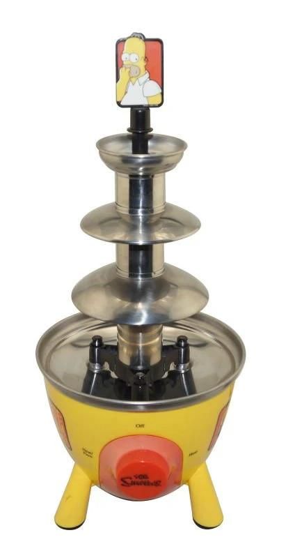 Electric Mini Chocolate Fondue Fountain 3 Tier Popular Chocolate Fountain Machine