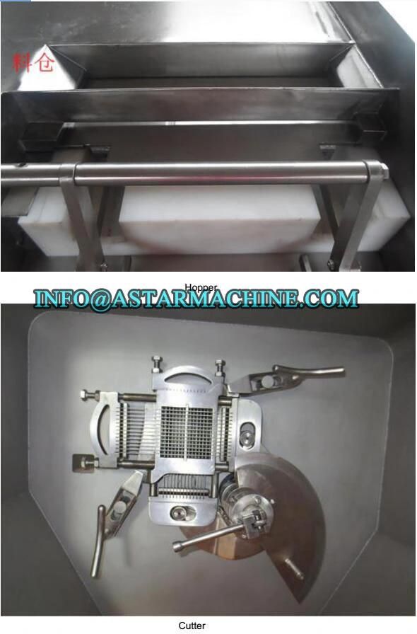 Industrial Use Frozen Fresh Meat Cube Cutting Machine