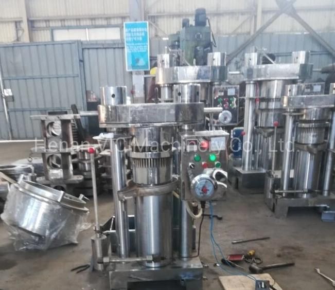 Integrated Hydraulic Olive Coconut Sesame Oil Making Machine with filter