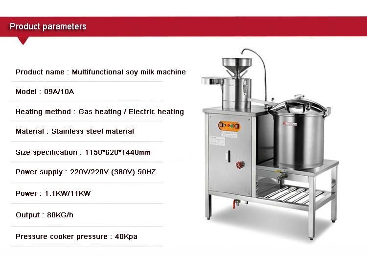 Small Scale Tofu Making Machine /Soy Milk /Tofu Production Line