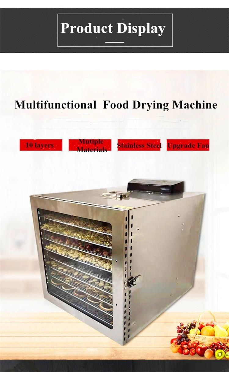 Commercial Fruit &Vegetables Dehydrator Machine Food Dehydrator