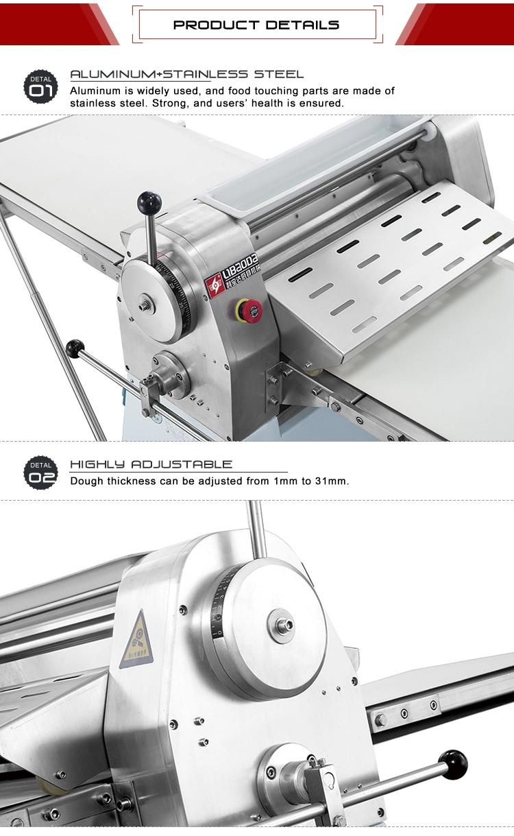 Bakery Catering Kitchen Equipment Dough Rolling Machine Sxl-520