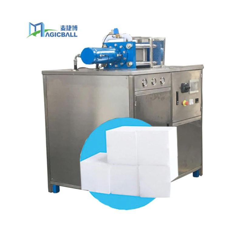 Dry Ice Reformer/Dry Ice Block Maker Making Machine with Convenient Vertical Dry Ice Pellet