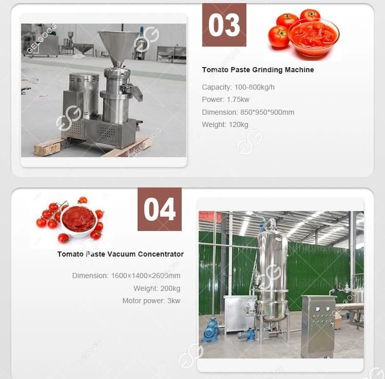 Turnkey Project Commercial Tomato Pasta Plant Tomato Puree Making Machine Tomato Processing Machine