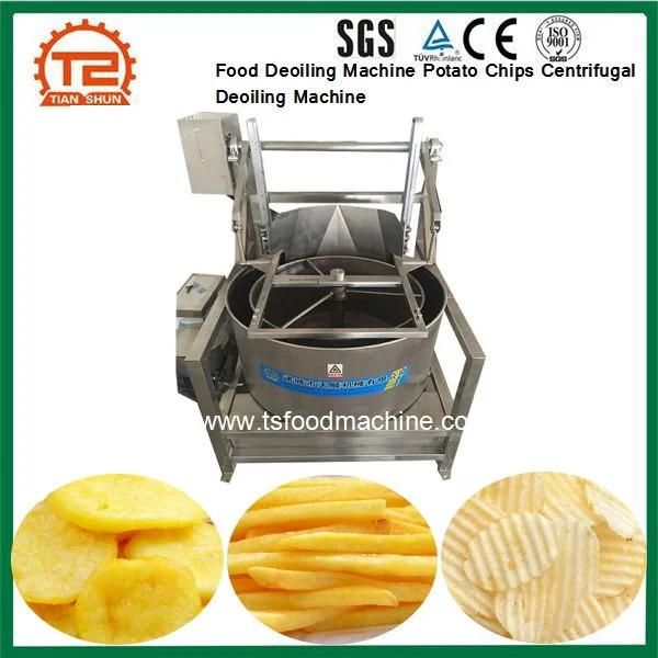 Food Deoiling Machine Potato Chips Centrifugal Deoiling Machine for Sale