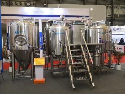 Turnkey Project Cassman SUS304 1000L Beer Cervejaria Equipment for Brewpub