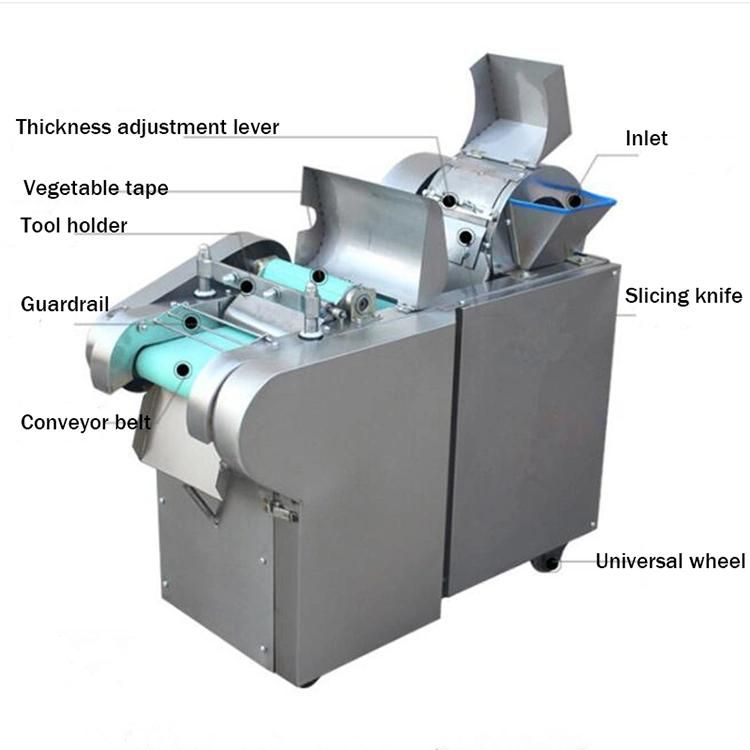 Industrial Vegetable Cutting Machine Stainless Steel Fruit Slicer Shred Dicing Machine Vegetable Cutter