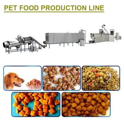 High-Efficiency Twin-Screw Pet Fish Feed Production Line