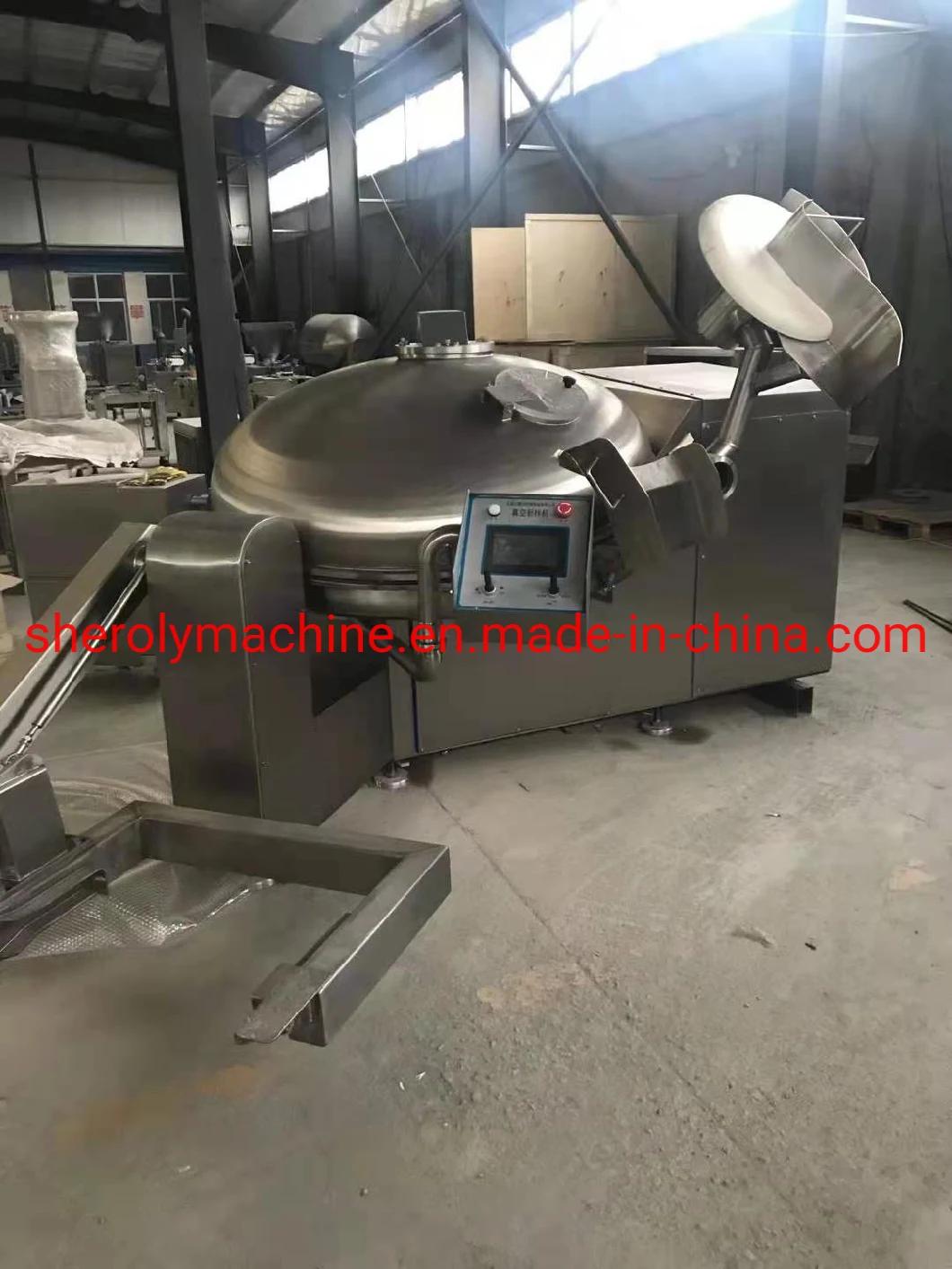 Bowl Cutter Meat Cutter Machine Sausage Maker Food Processing Machine