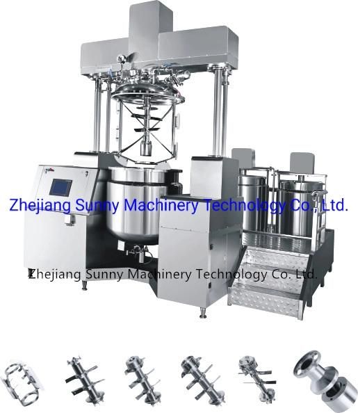 Food Processing Kettle with Homogenizer