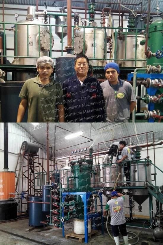 20t/D Vegetable Oil Refining Groundnut Oil Refining Machine