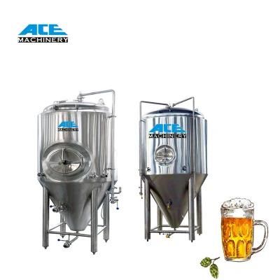 Price of 4000L 5000L Stainless Steel Conical Fermentation Tank Beer Fermenting Equipment