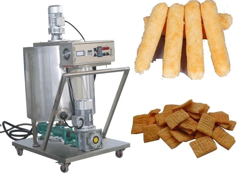 Chocolate Jam Core Filled Snack Food Making Machine Corn Snack Machine