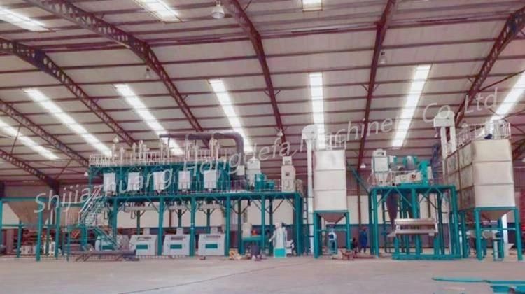 Corn Milling Maize Processing Plant Maize Flour Mill Production Line