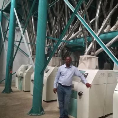 100t/24h Maize Flour Milling Plant for Africa Kenya Uganda Zambia