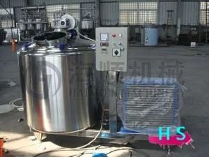 Milk Cooling Tank With Chiller and Control Panel