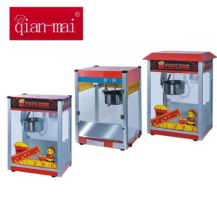 Qianmai Commercial Electric Popcorn Machine Snack Machinery Food Making