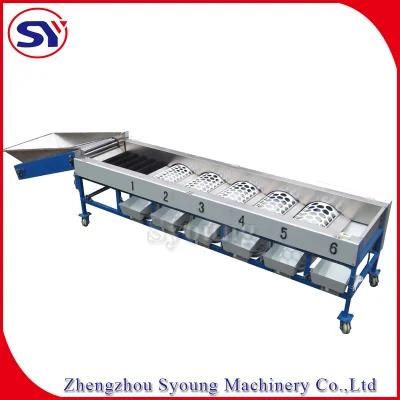 3-6 Grades Vegetable Sorting Grading Machine for Cherry/Tomato/Cirtus