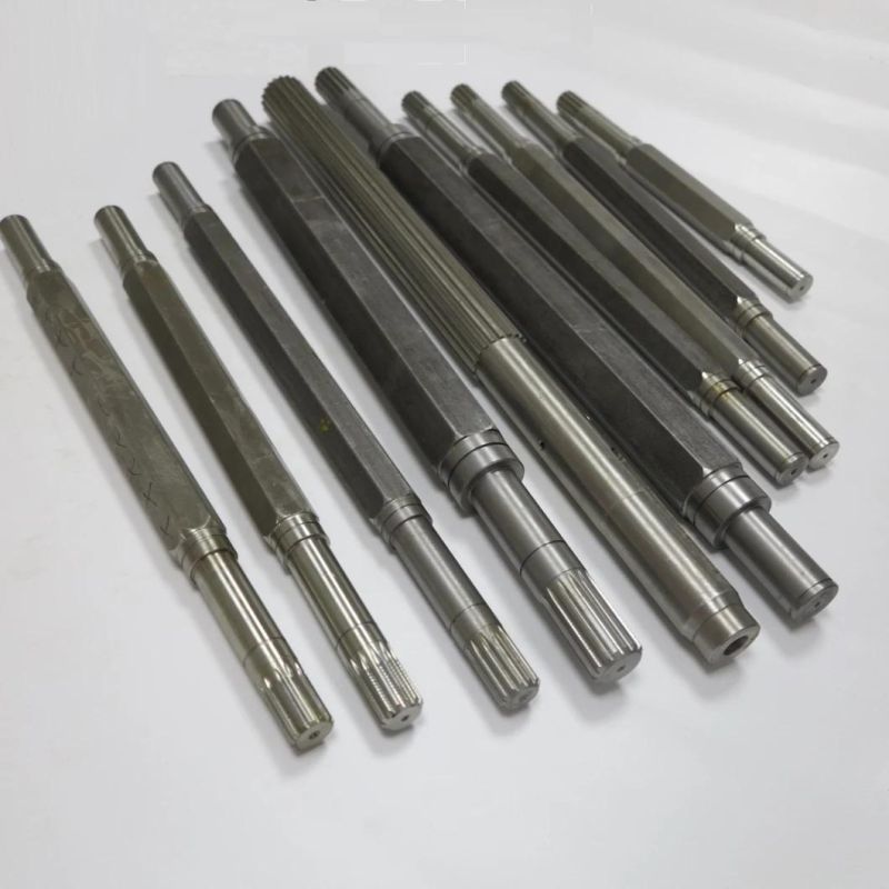 Toothed Shaft Conveying Machine Parts Spline Shafts