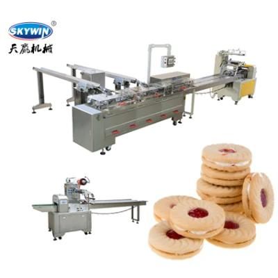 Snack Equipment Sandwich Cream Biscuit Making Machine