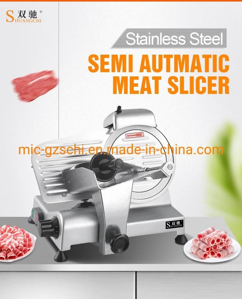 Fully Automatic Meat Slicer Cutting Meat Processing Machinery 13 Inches