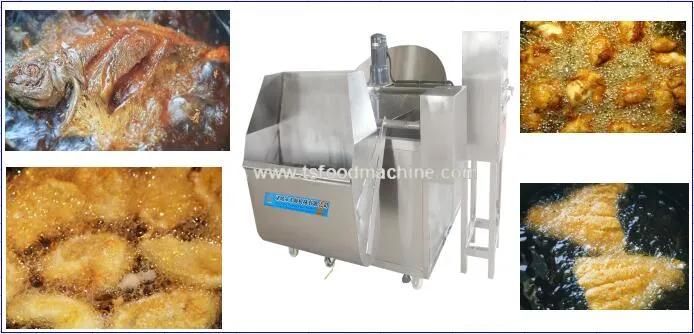 Cod, Salmon, Herring Fish Frying Machine