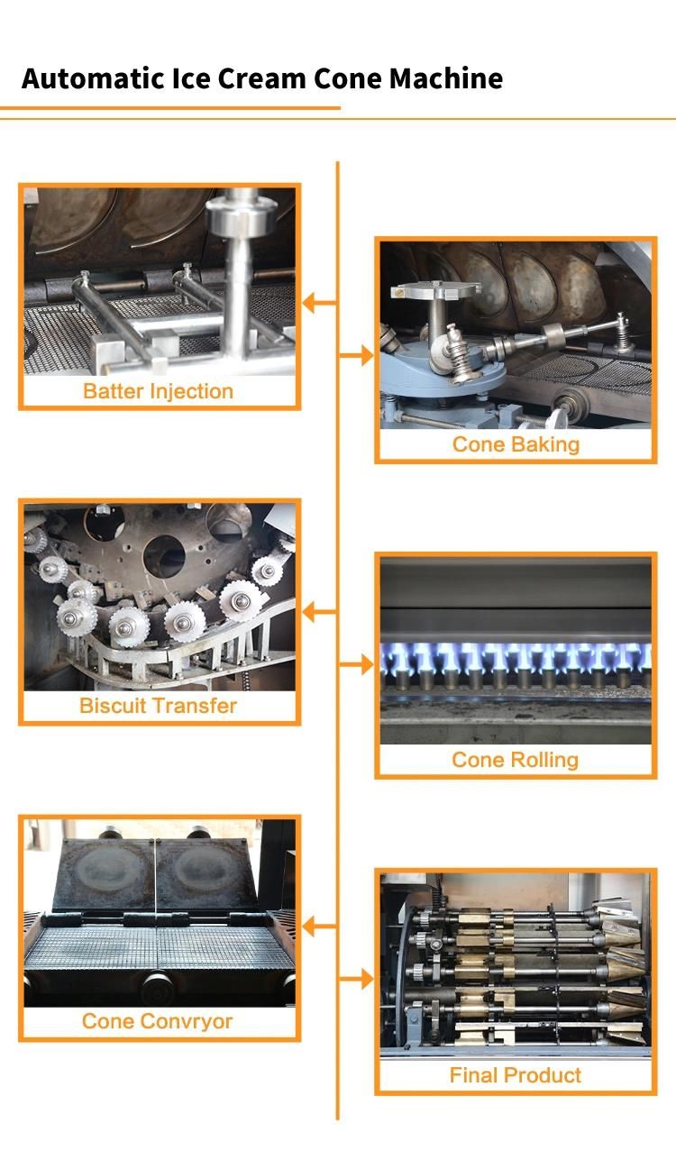 260*240 mm One Die Two Cake Automatic Crisp Tube Production Line, with After-Sales Service