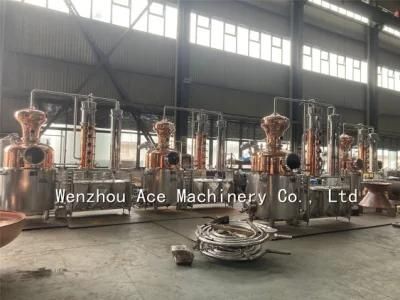 Ace 500L, 800L Water Steam Distillation Apparatus Electric Alcohol Distiller Electric ...