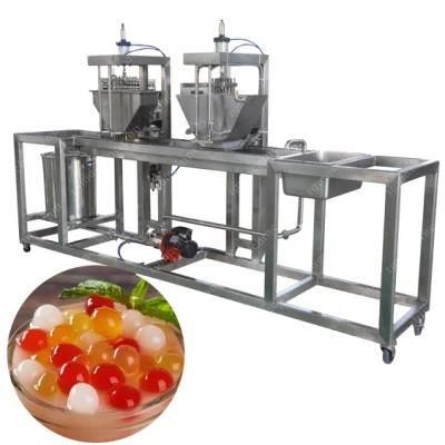 Crystal Tapioca Pearls Bubble Tea Popping Boba Drop Making Machine