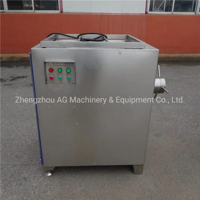 Industrial Frozen Chicken Meat Processing Grinder Machine