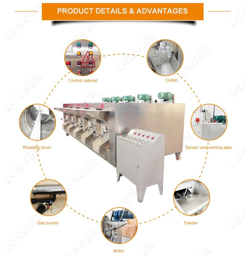 High Quality Cocoa Bean Roasting Machine for Sale