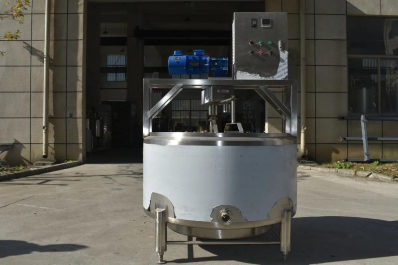 Food Sanitary! 600L Cheese Vat Cheese Making Machinery for Sale