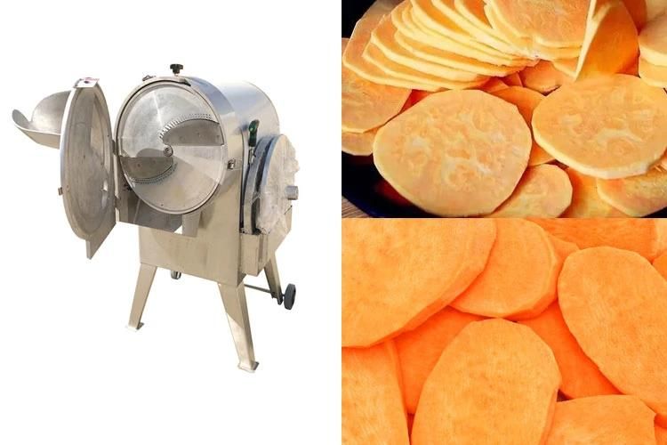 Root Vegetable Slice Machines Sweet Potato Chips Cutter Slicer Machine