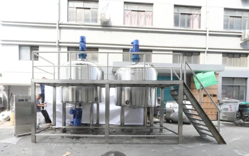 Stainless Steel Insulated Heating Cooling Fermentation Tank for Food Chemistry