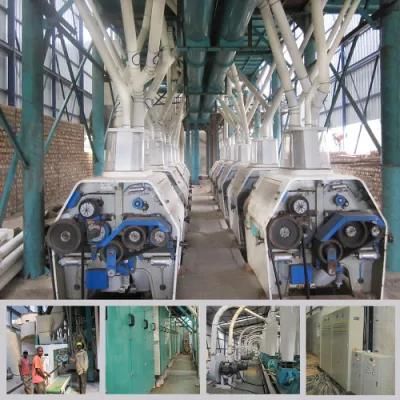 Pneumatic Roller Mill 200t Wheat Flour Mill Machine