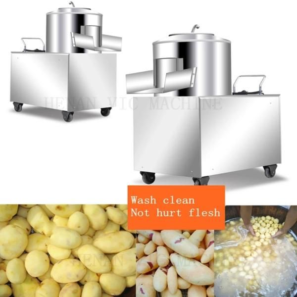 New design Potato Peeling Machine With Cleaning