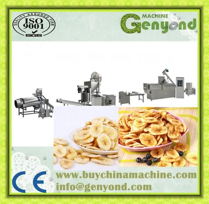 High Output Banana Chips Production Line