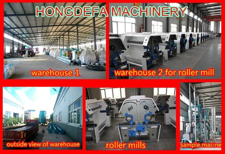 Turnkey Project Super White Wheat Flour Milling Machine