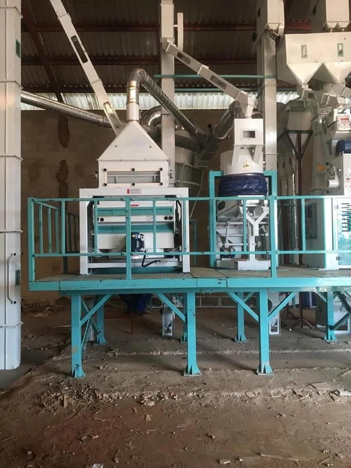 50-120 Tons Per Day Turnkey Complete Set Rice Milling Processing Machine for Rice Plant