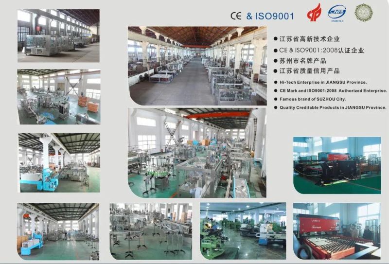Automatic Sparkling Water Soft Drinks Filling Capping Machine