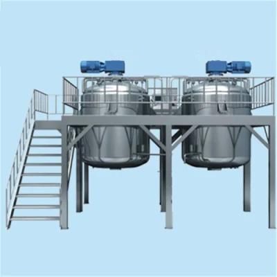 High Speed Antibacterial Gel Hand Gel Sanitizer Processing Tank 100L-20000L