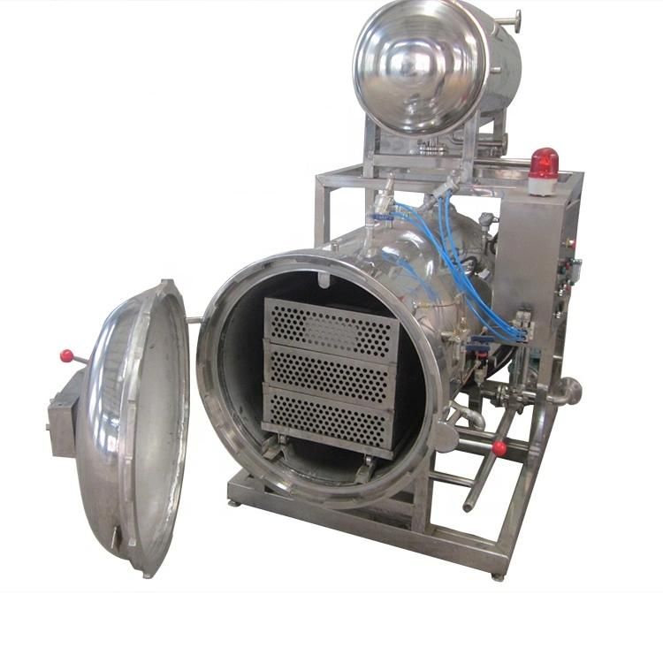 Electrical Heating High Pressure Horizontal Mushroom Sterilizer Autoclave Retort