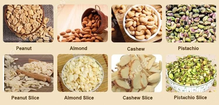 Groundnut Cashew Nut Cutting Peanut Slicing Machine Almond Nut Slicer