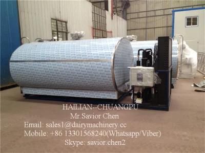 Dairy Milk Cooling Tank 5000L Capacity