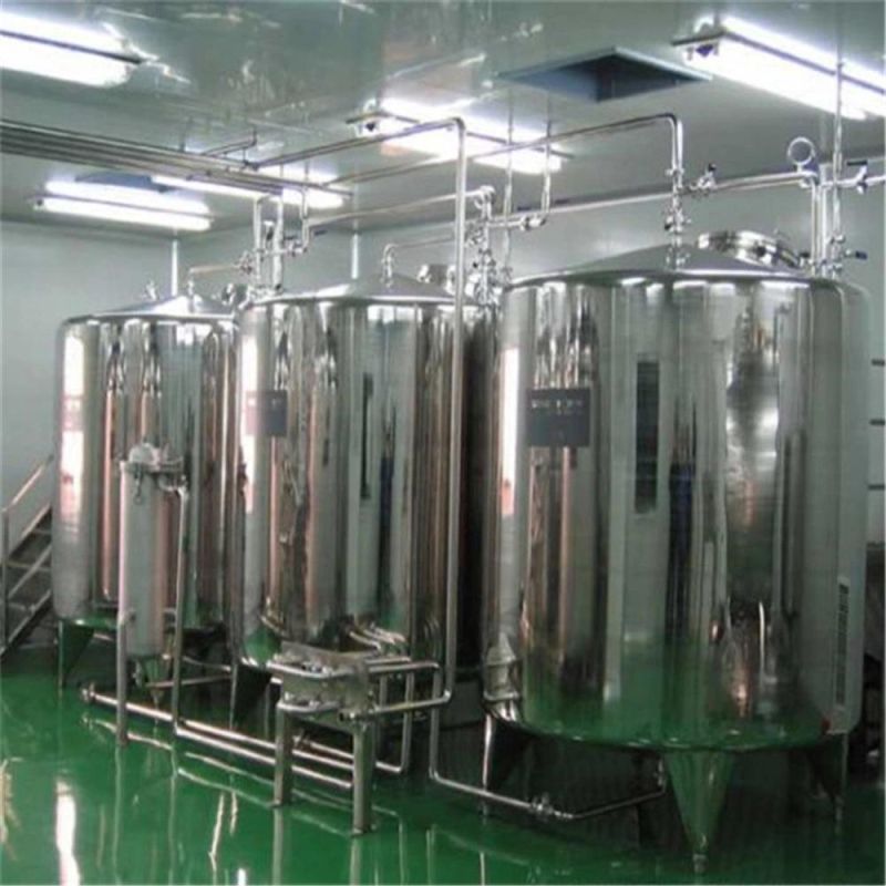 Sanitary Stainless Steel Insulation Heating Mixing Processing Fermentation Tank Price